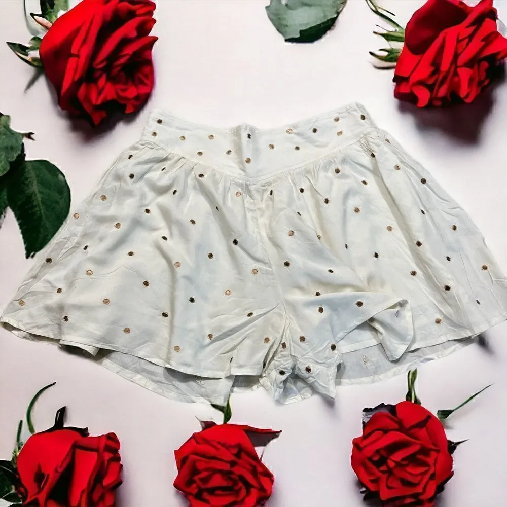 NWT- Free People Flared Shorts